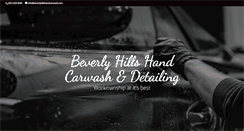 Desktop Screenshot of beverlyhillshandcarwash.com